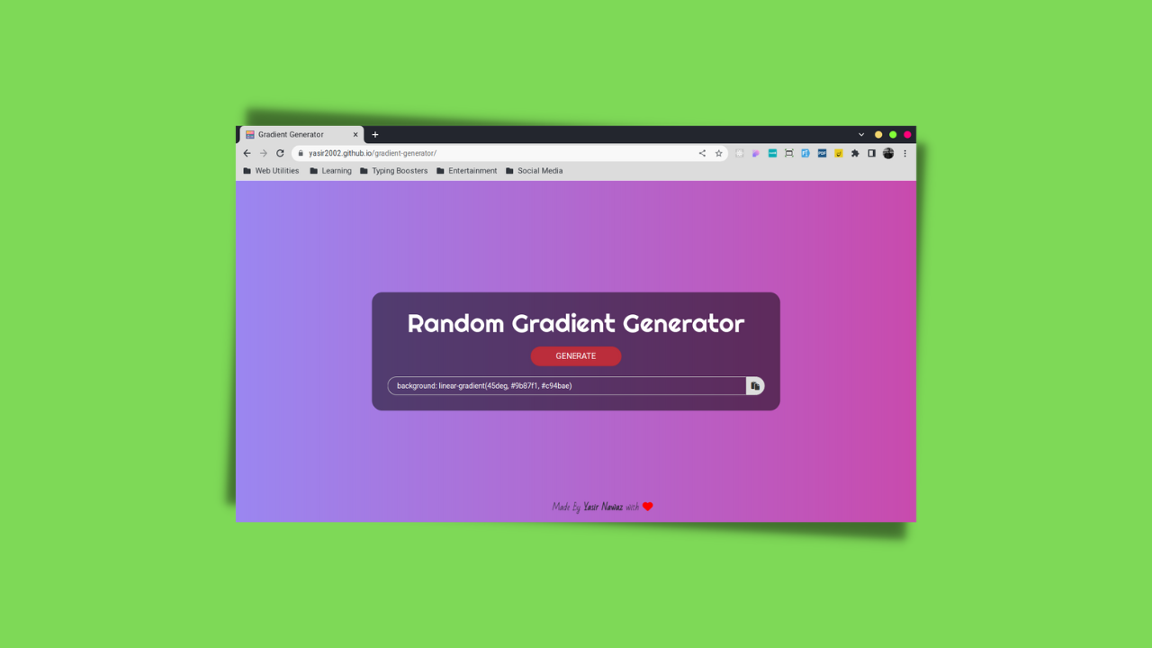 GitHub - Yasir2002/gradient-generator: The CSS Gradient Generator Tool ...